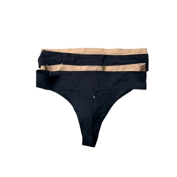 Athleta Ritual Thong Underwear 4-Pack Breathable Stretch Wicking Women medium - Picture 4 of 7